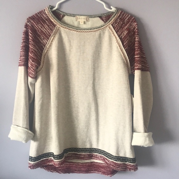 Altar'd State Tops - Altar’d State Heather Oatmeal pullover NWT